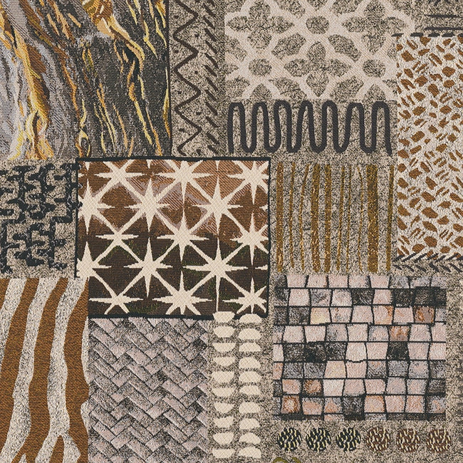 Jacquard ethnic earth patch