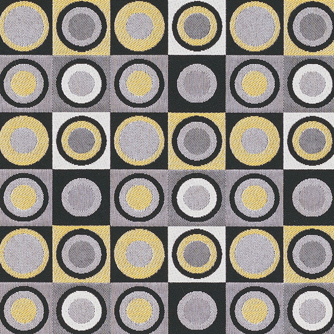 Jacquard round circle luxury
