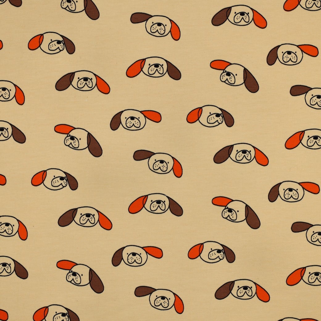 Jennifer Bouron - French terry organic honden lichtgeel