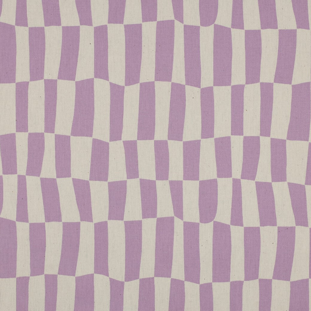 Jennifer Bouron - Poplin organic checks naturel/lavendel