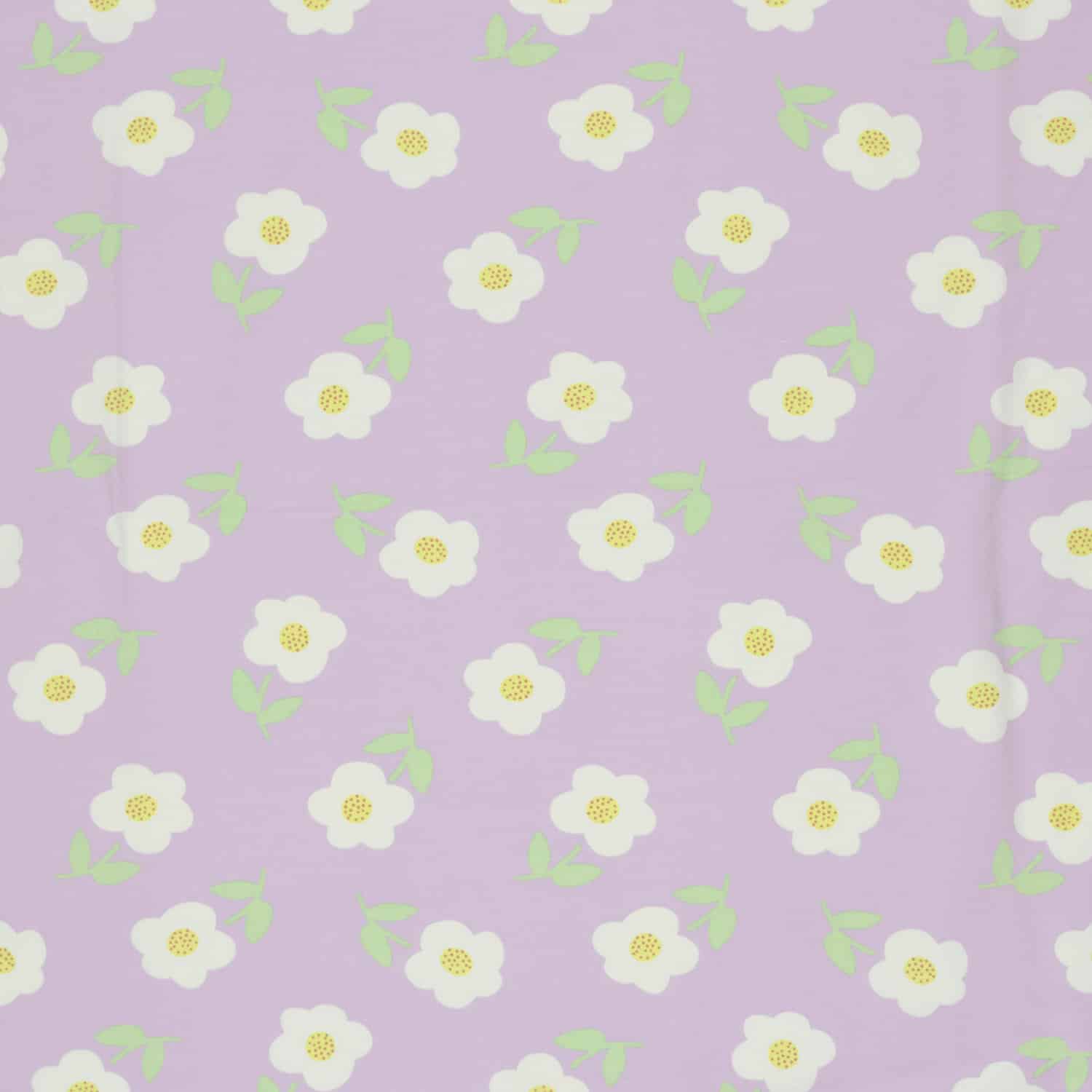 Jersey bloemen lila