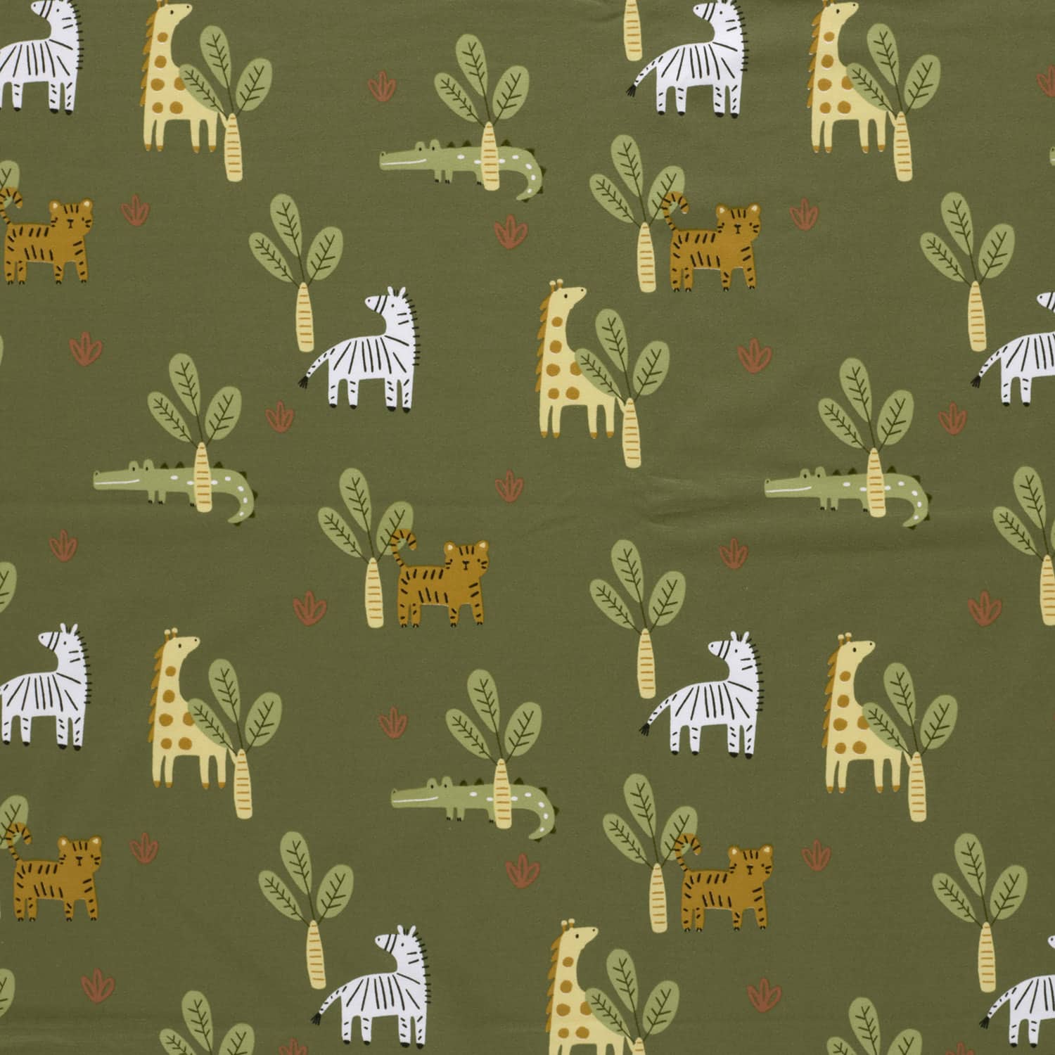 Jersey dieren kaki groen