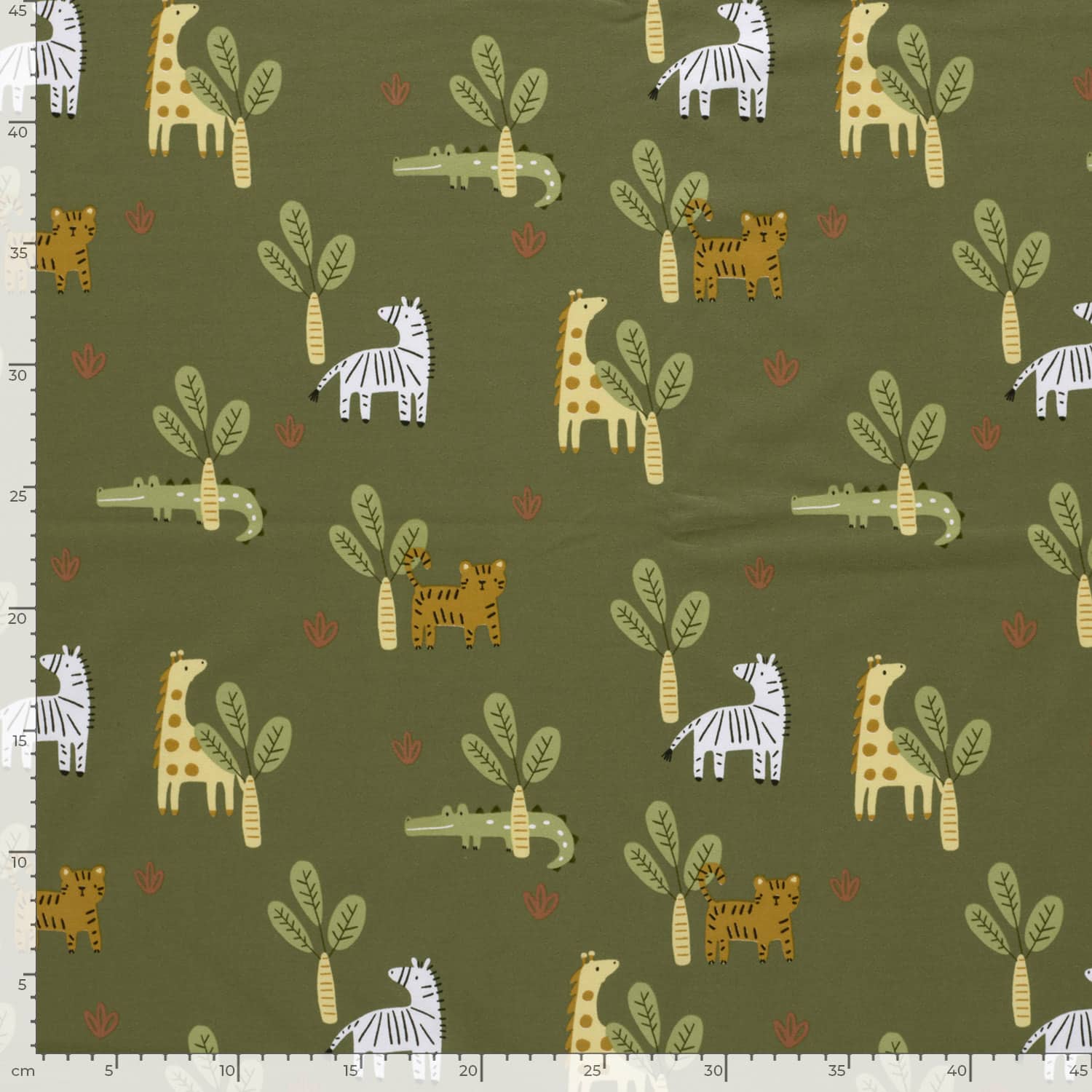 Jersey dieren kaki groen