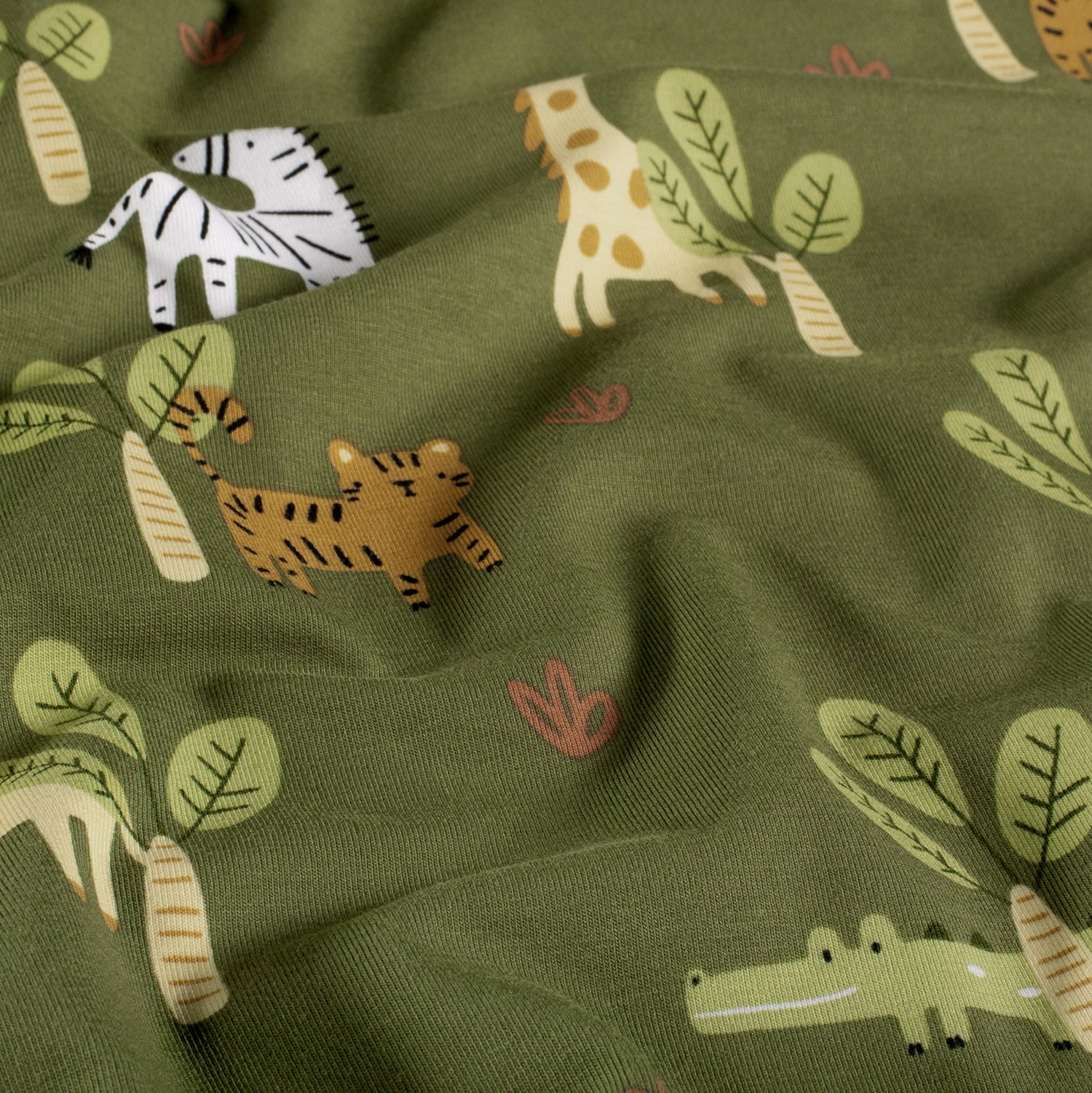 Jersey dieren kaki groen