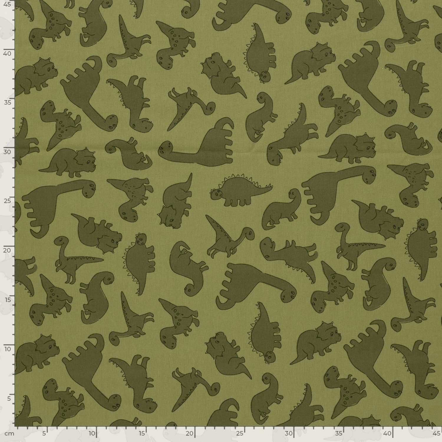 Jersey dinosaurussen olijfgroen