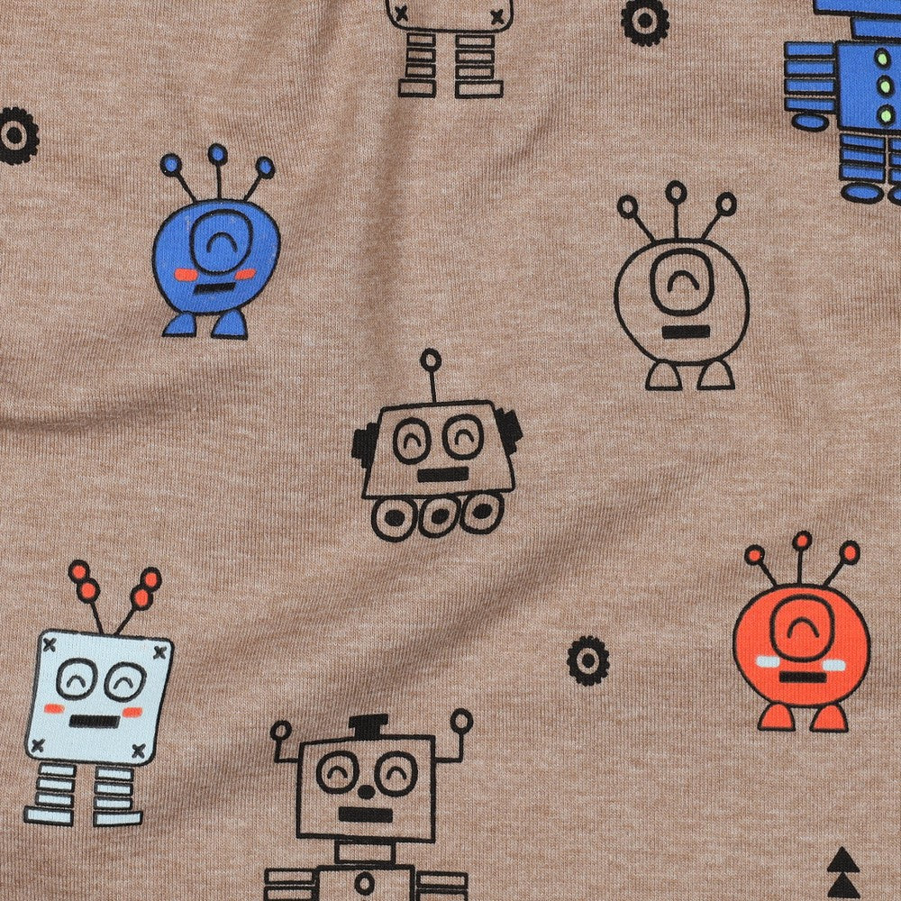 Jersey melange neon robots