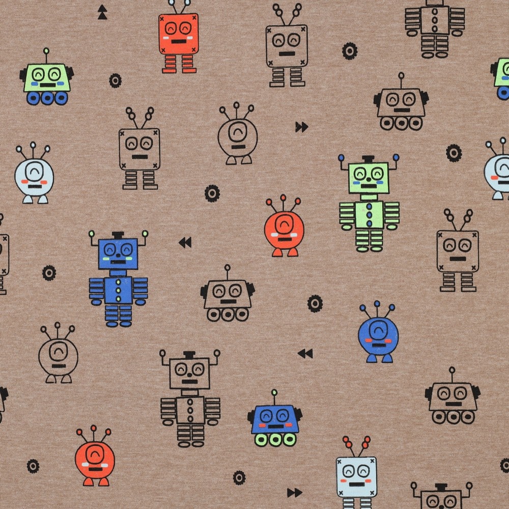 Jersey melange neon robots