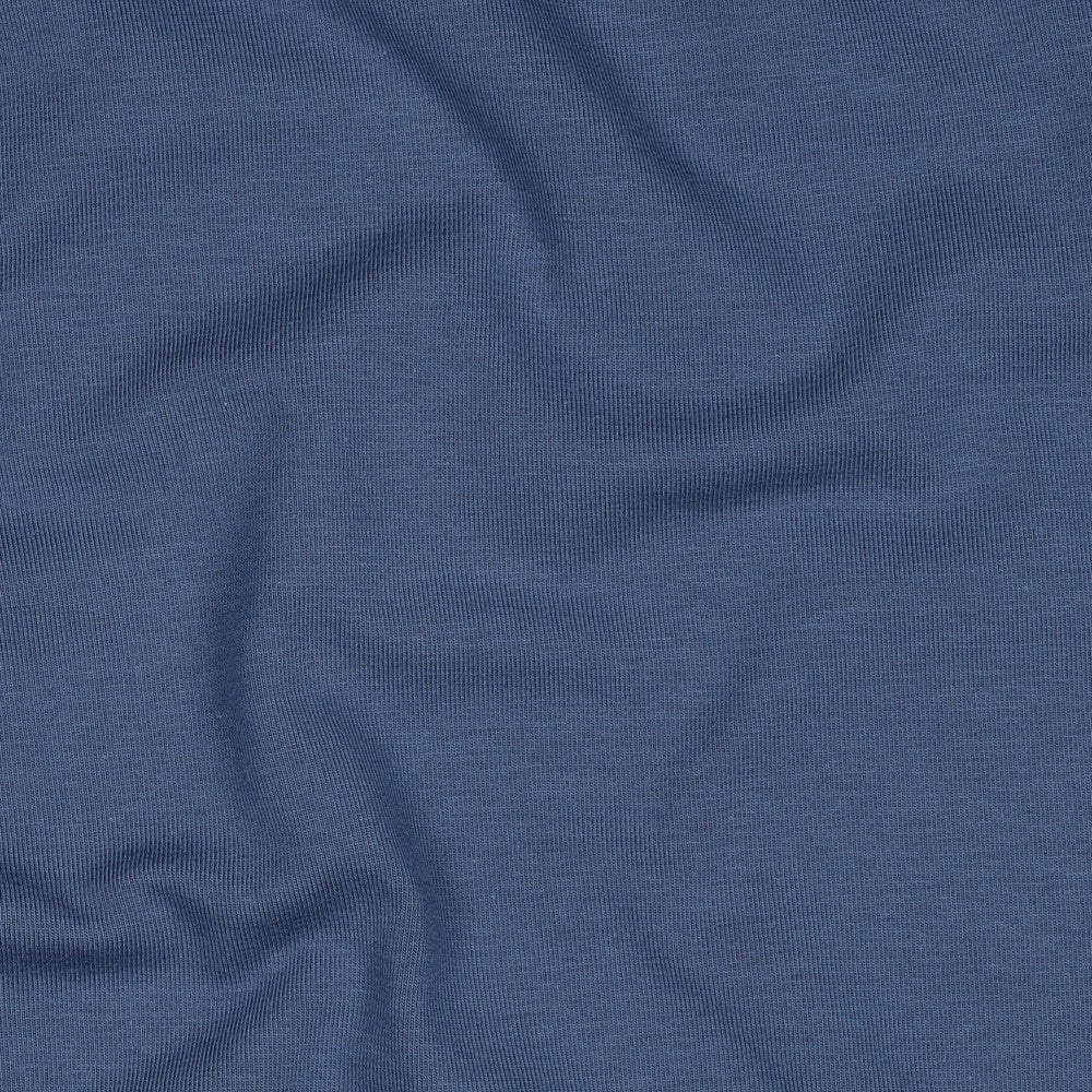Jersey organic uni indigo