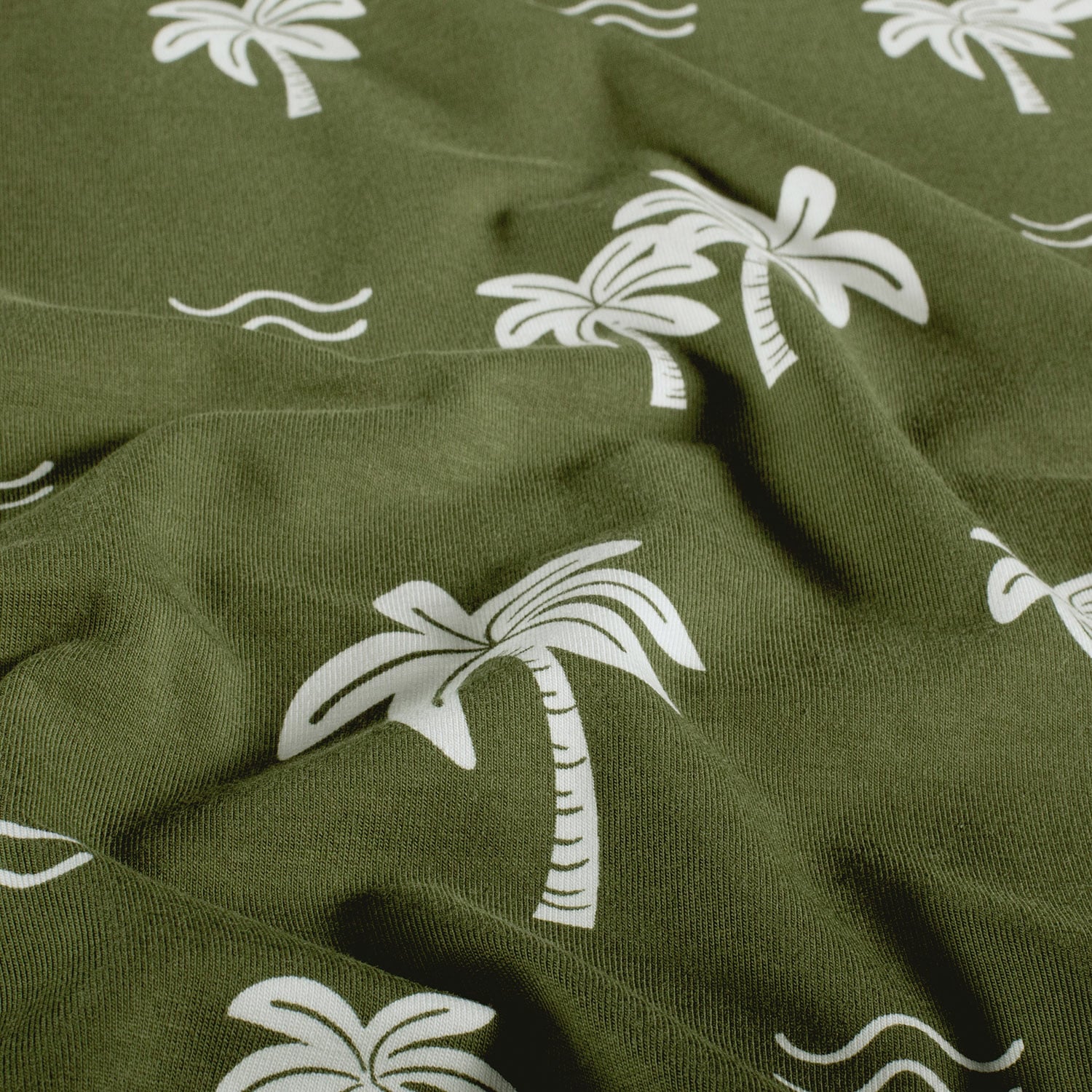 Jersey palmbomen kaki groen