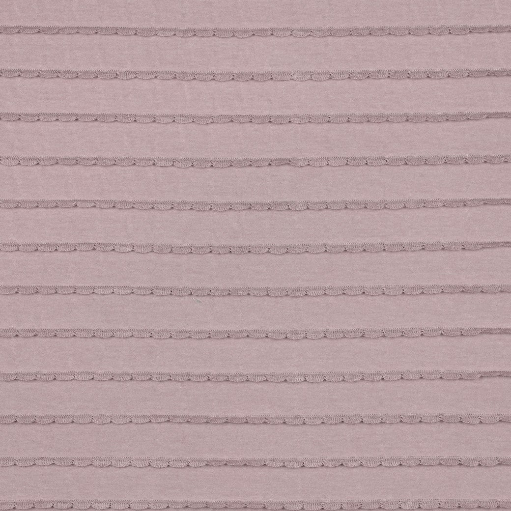 Jersey ruffles mauve