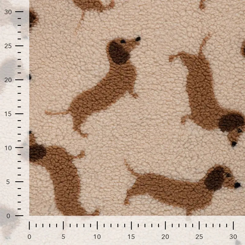 Teddy teckels beige