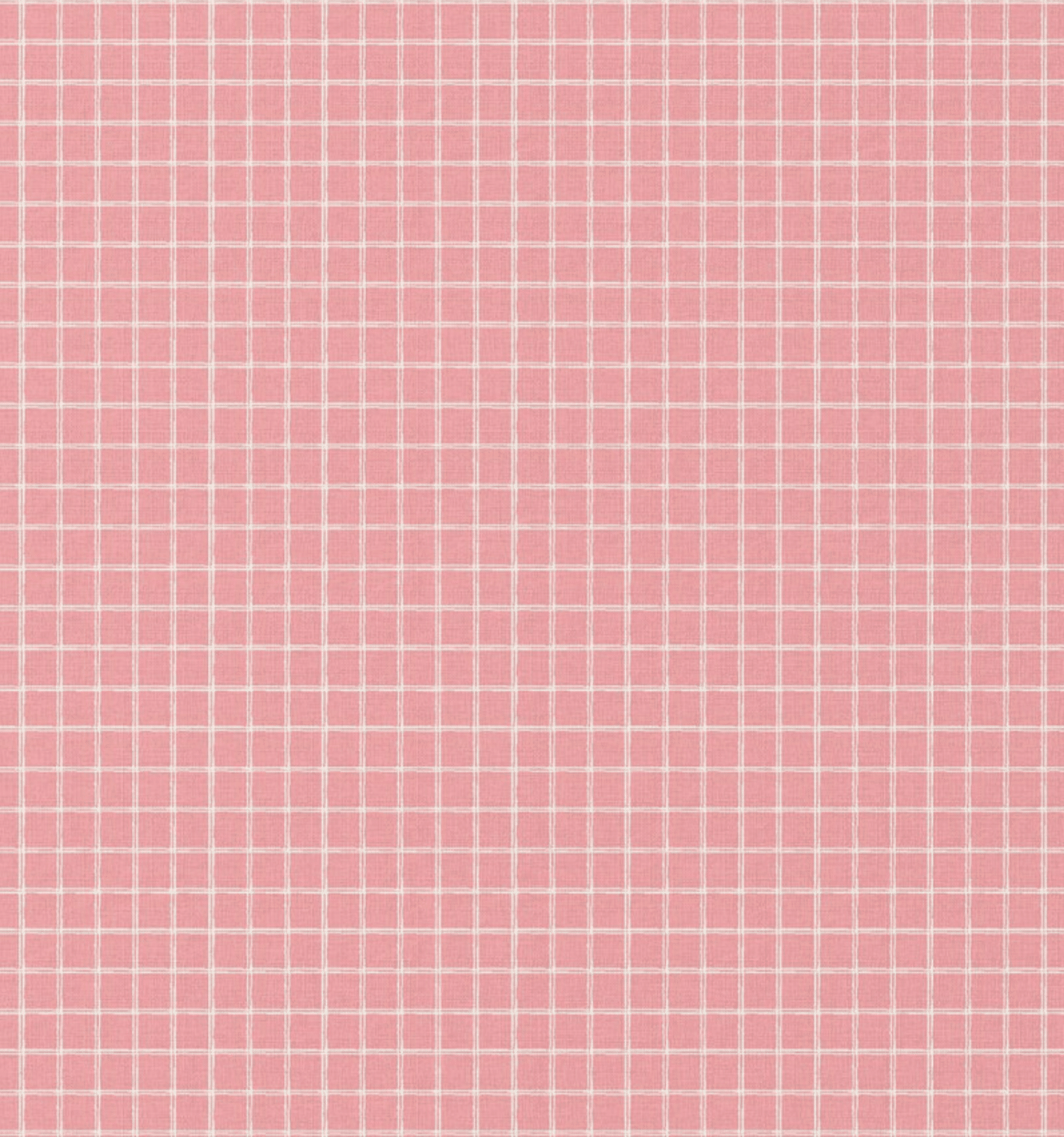 Katoen ruiten jules roze/offwhite
