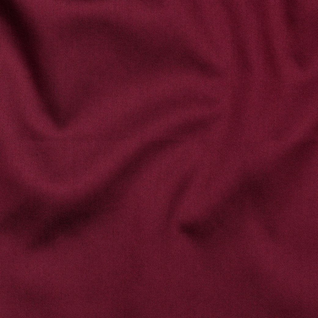 Katoen satijn uni donker burgundy