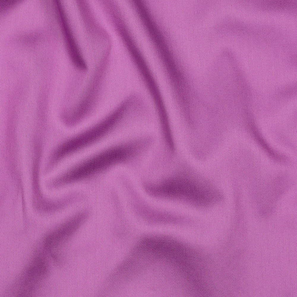 Katoen satijn uni violet