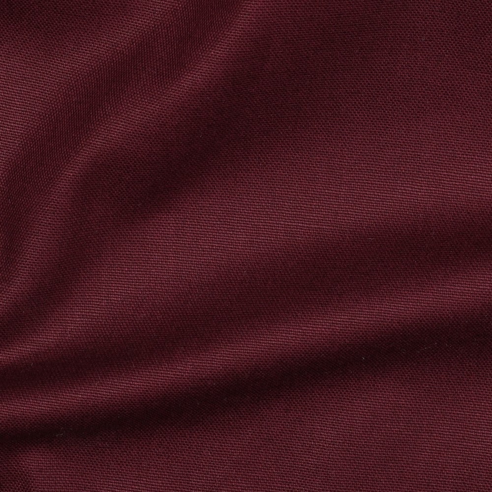 Katoenen canvas uni aubergine