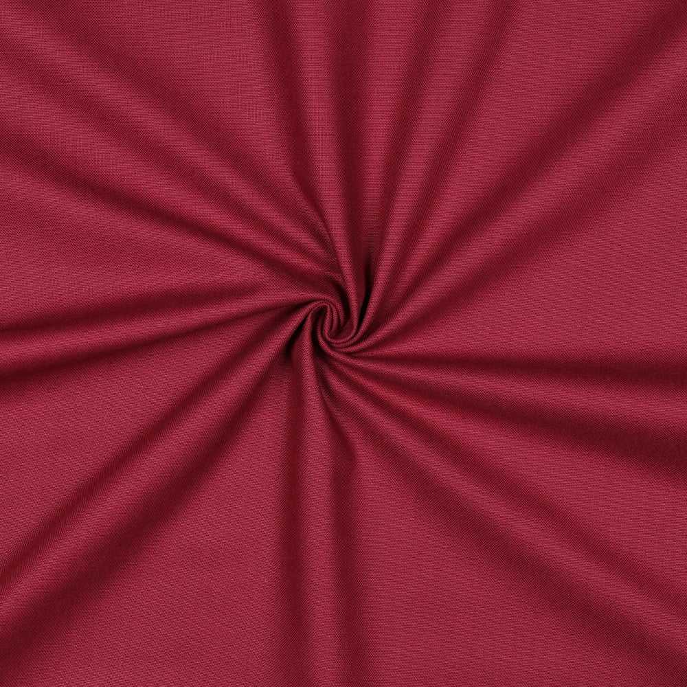 Katoenen canvas uni berry