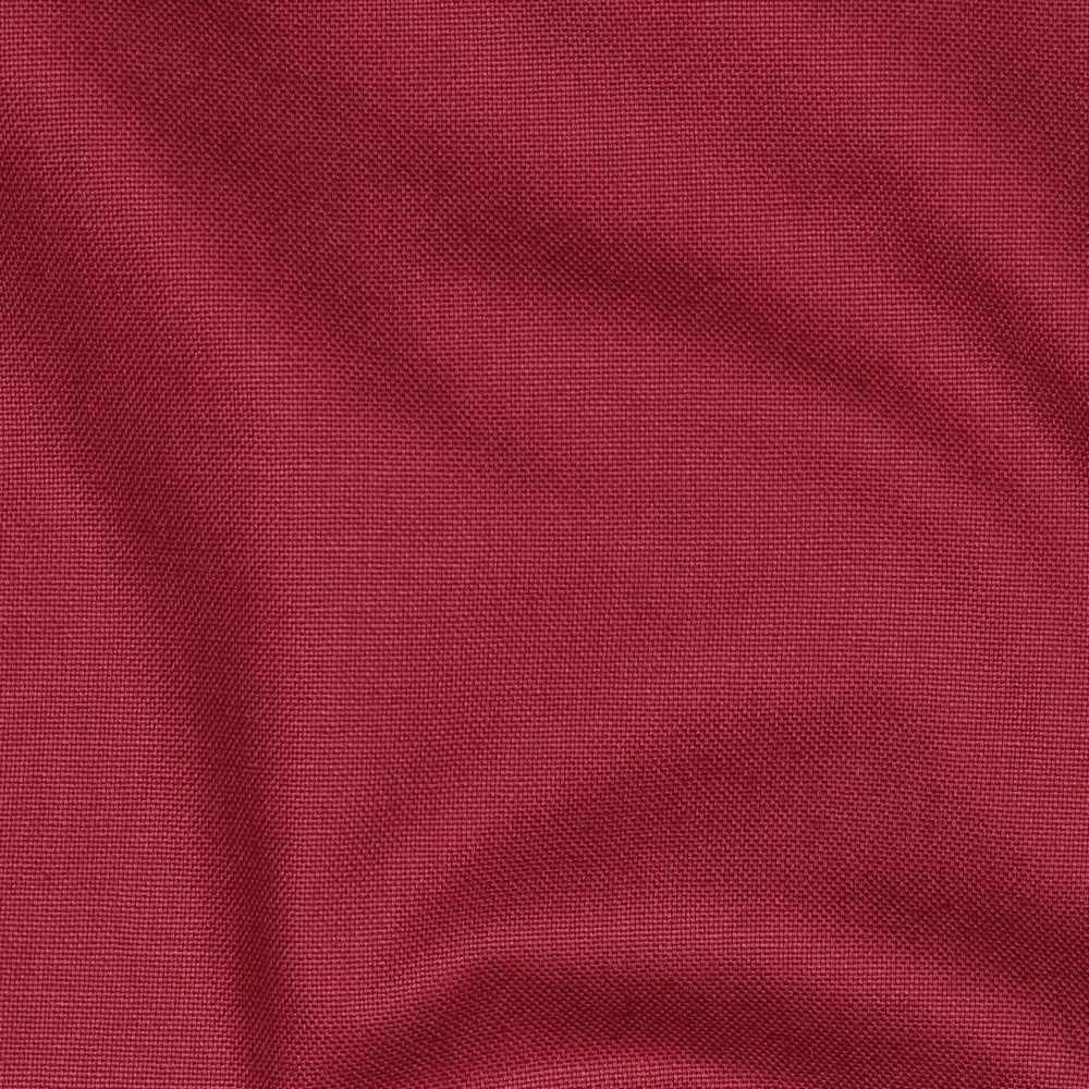 Katoenen canvas uni berry