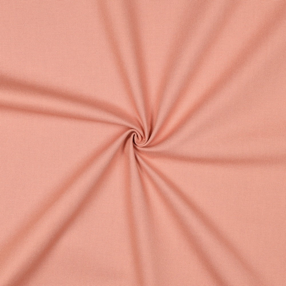 Katoenen canvas uni blush