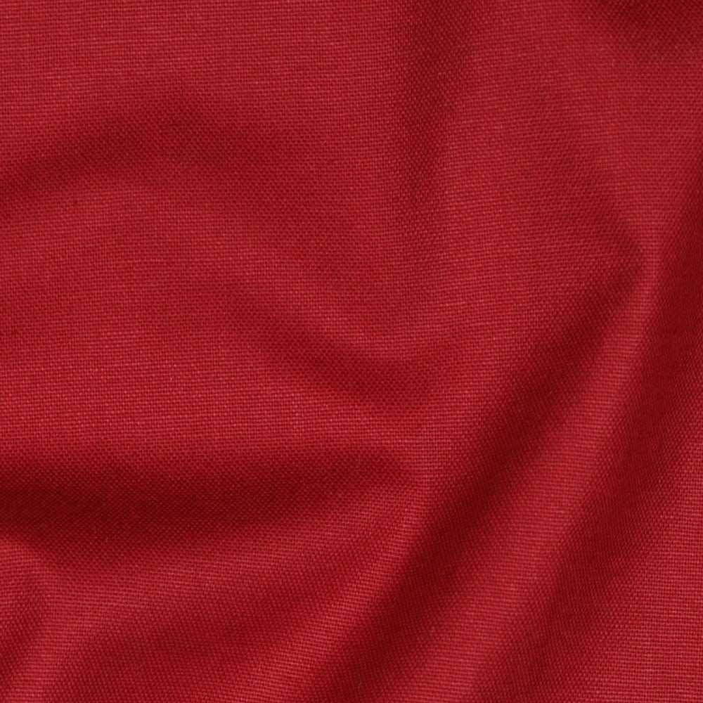 Katoenen canvas uni bordeaux