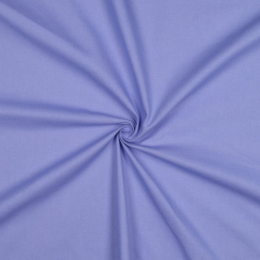 Katoenen canvas uni lavendelblauw