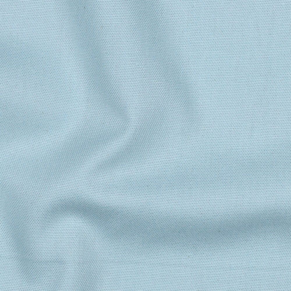 Katoenen canvas uni lichtblauw
