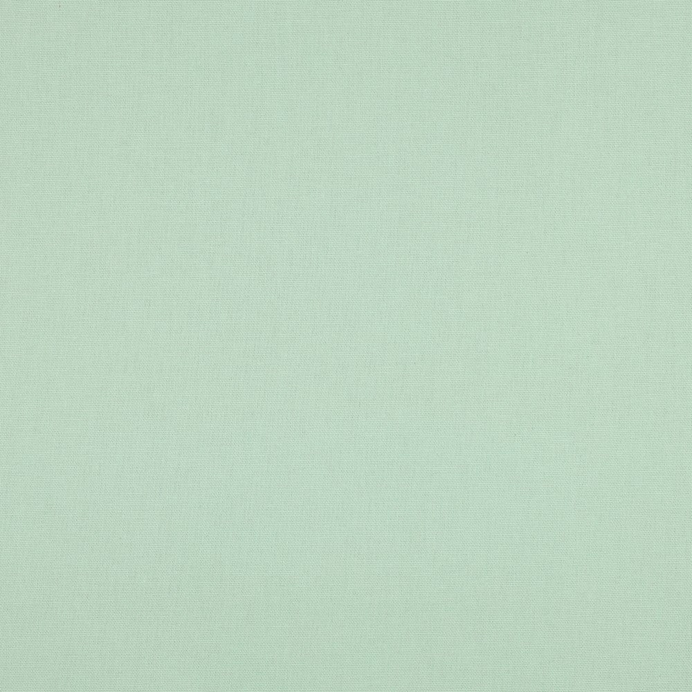Katoenen canvas uni mintgroen