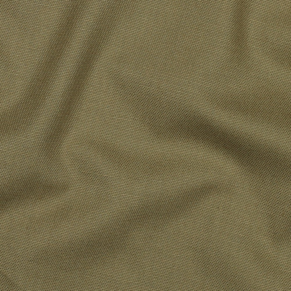 Katoenen canvas uni olijfgroen