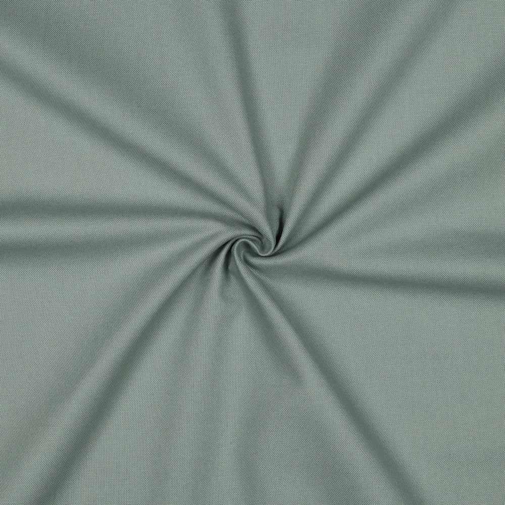 Katoenen canvas uni oudgroen