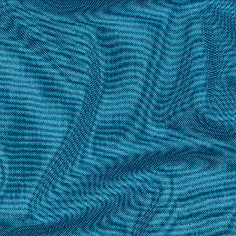 Katoenen canvas uni petrol