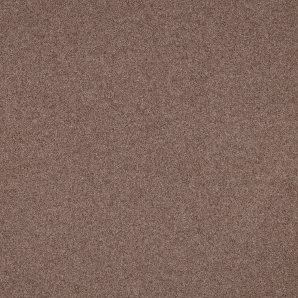 Katoenen fleece organic mocha melange