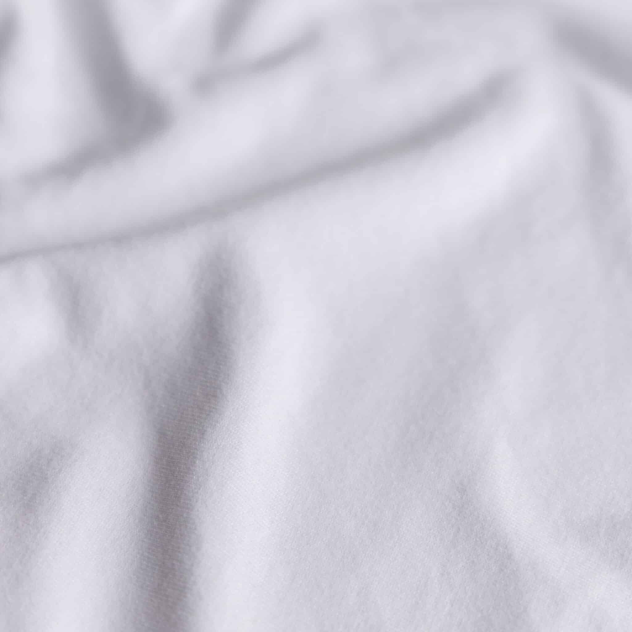 Katoenen t-shirt stof wit