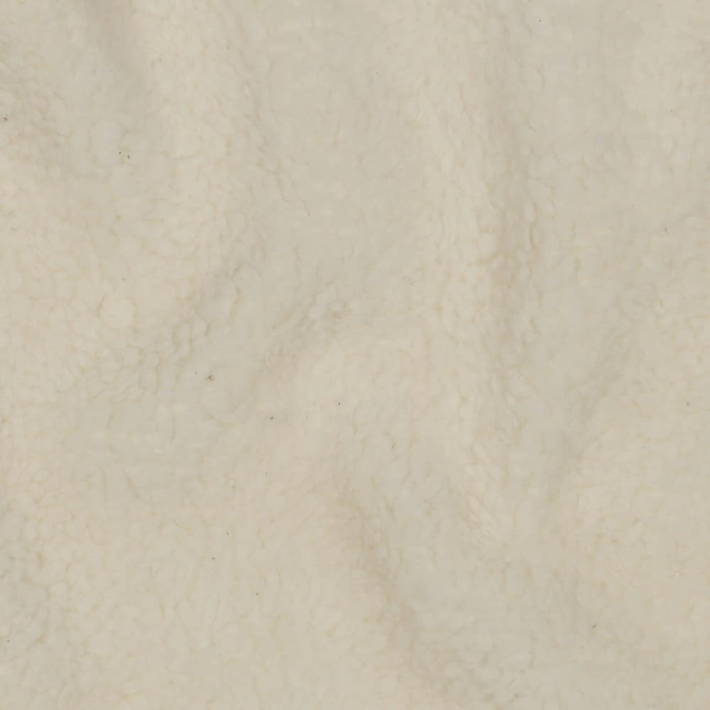 Katoenen teddy naturel