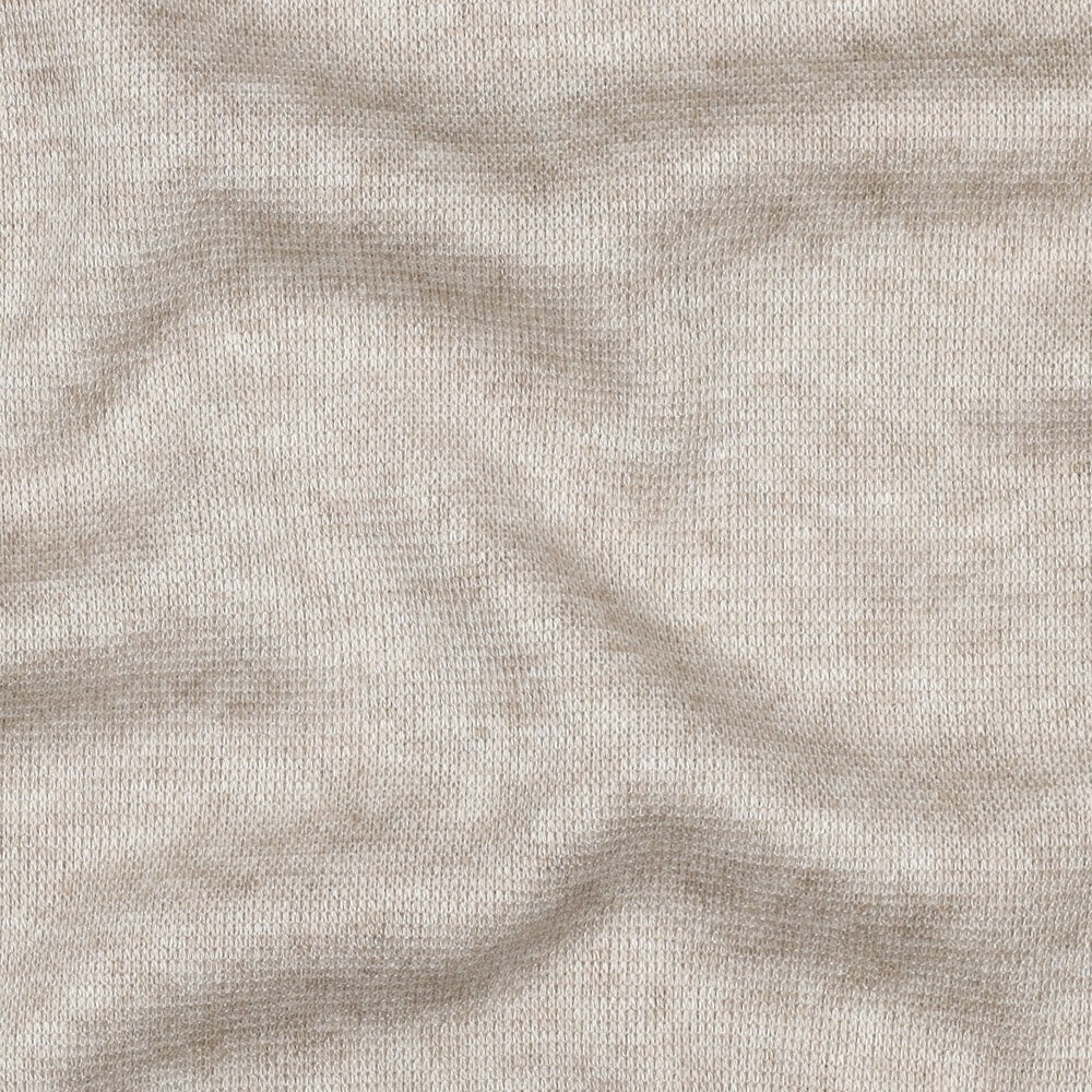 Knitted viscose melange beige