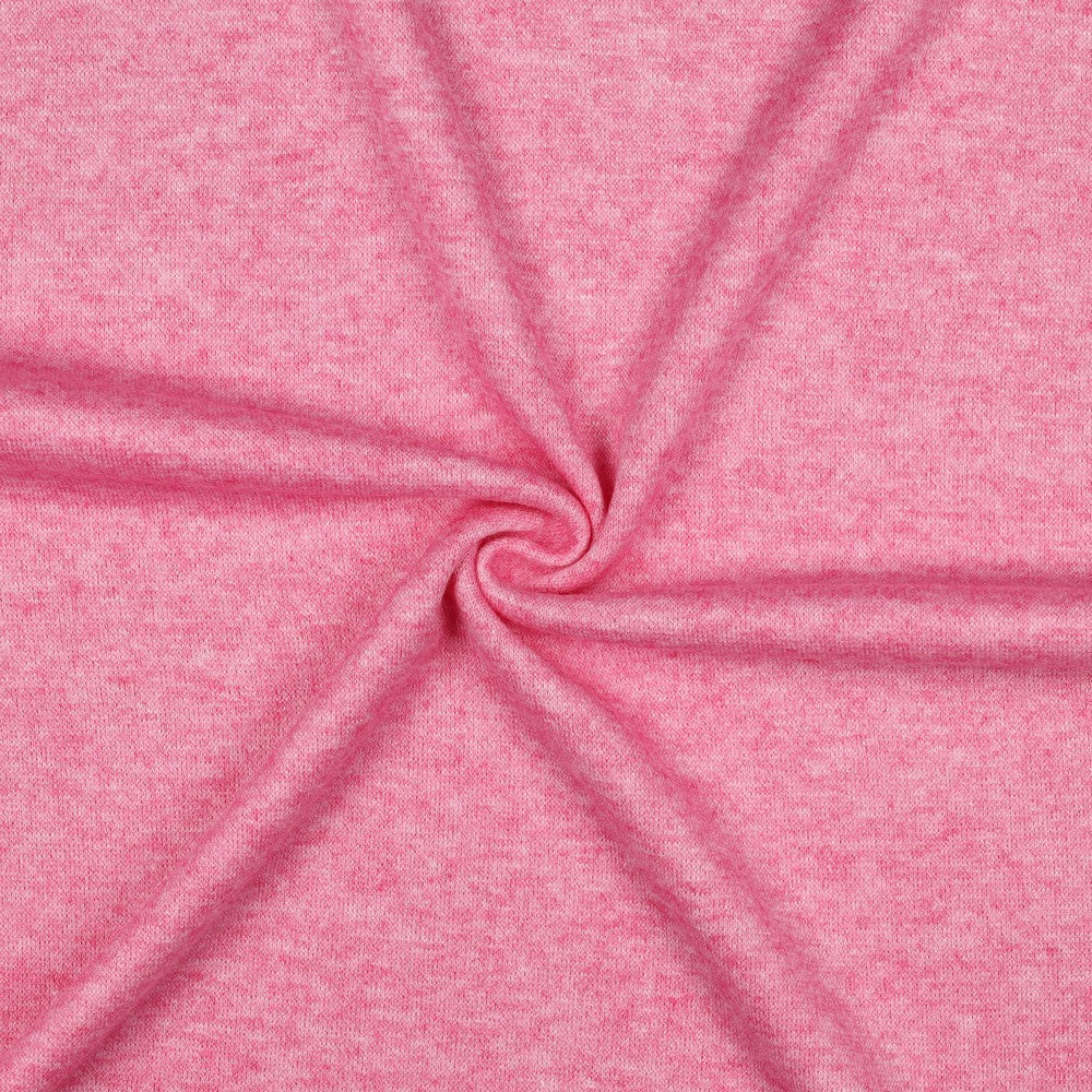 Knitted viscose melange felroze