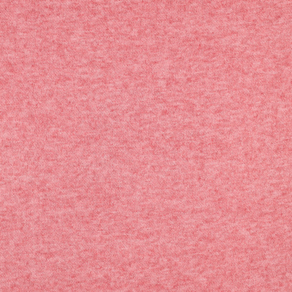 Knitted viscose melange koraal melange