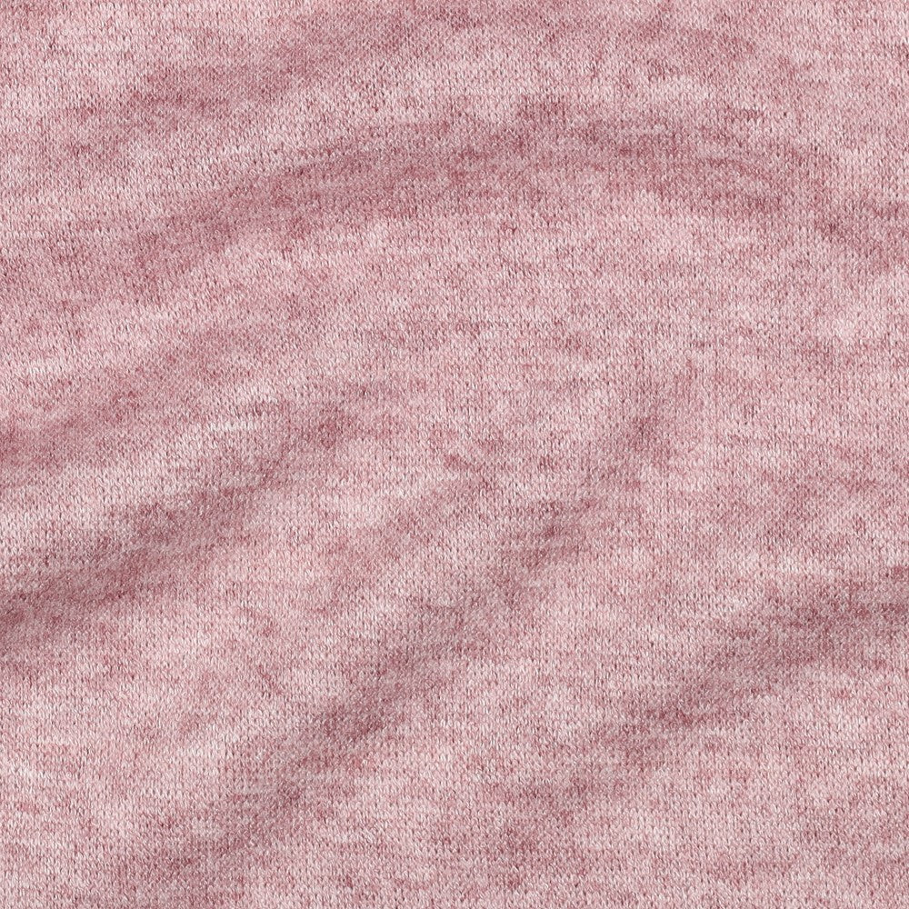 Knitted viscose melange mauve
