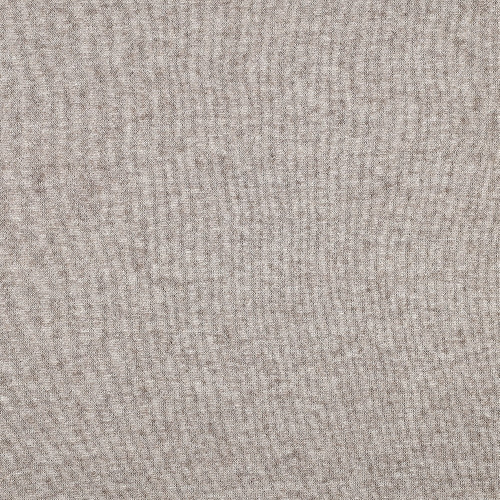 Knitted viscose melange taupe
