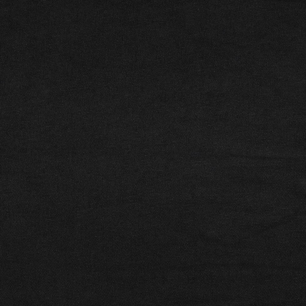 Knitted viscose melange zwart