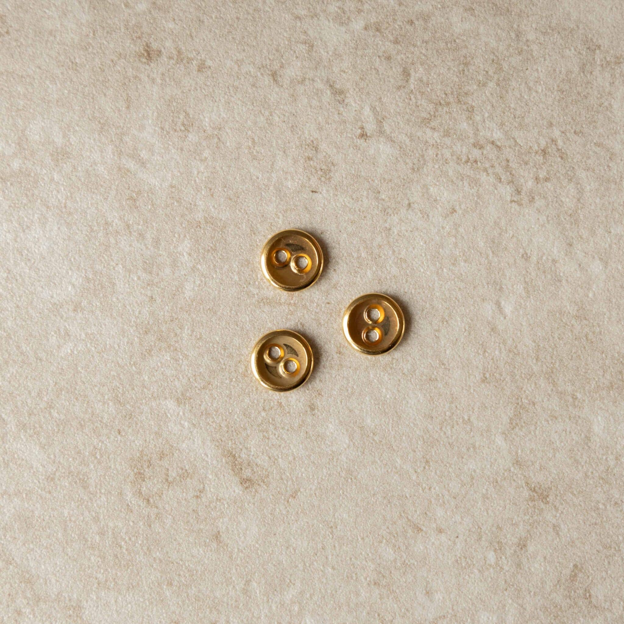 Knoop goud 12mm