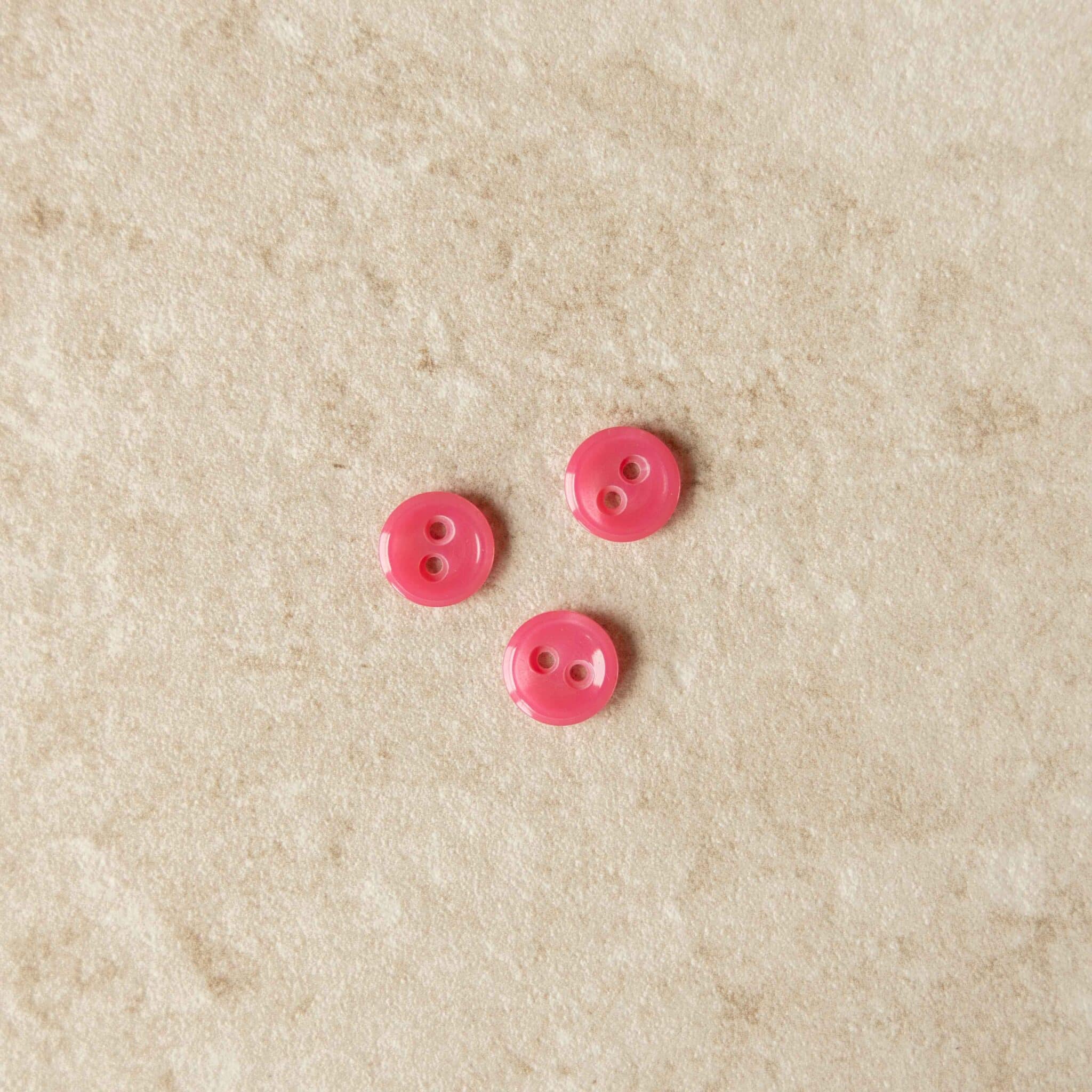 Knoop roze 12mm
