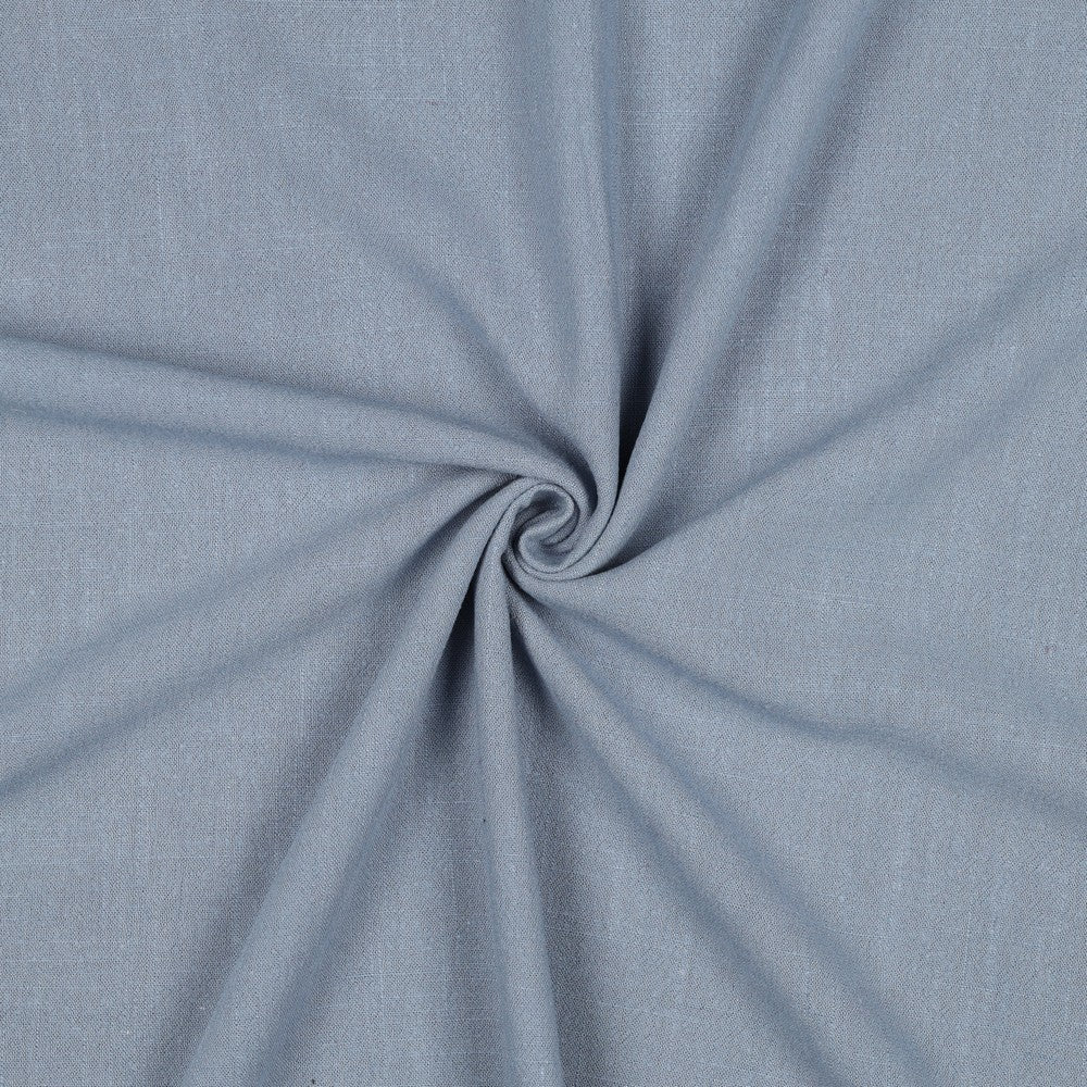 Linnen viscose washed oudblauw