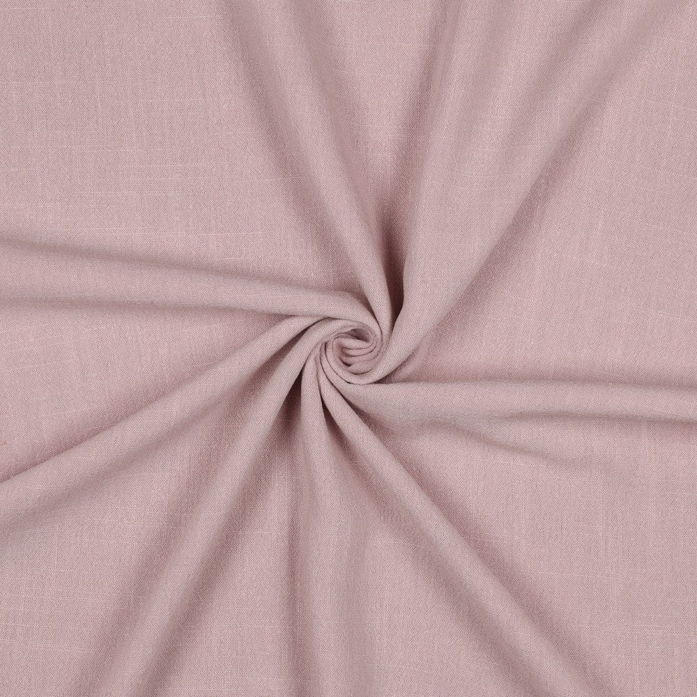 Linnen viscose washed rose