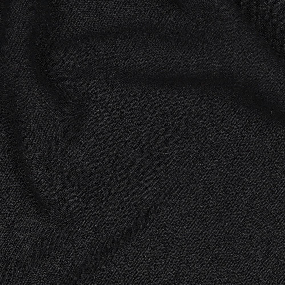 Linnen viscose washed zwart