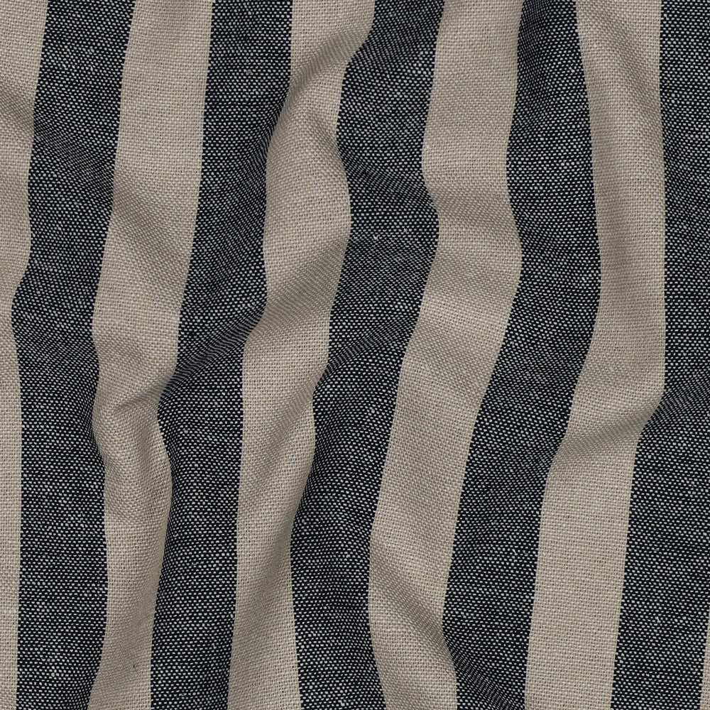 Linnen viscose yarn dyed strepen