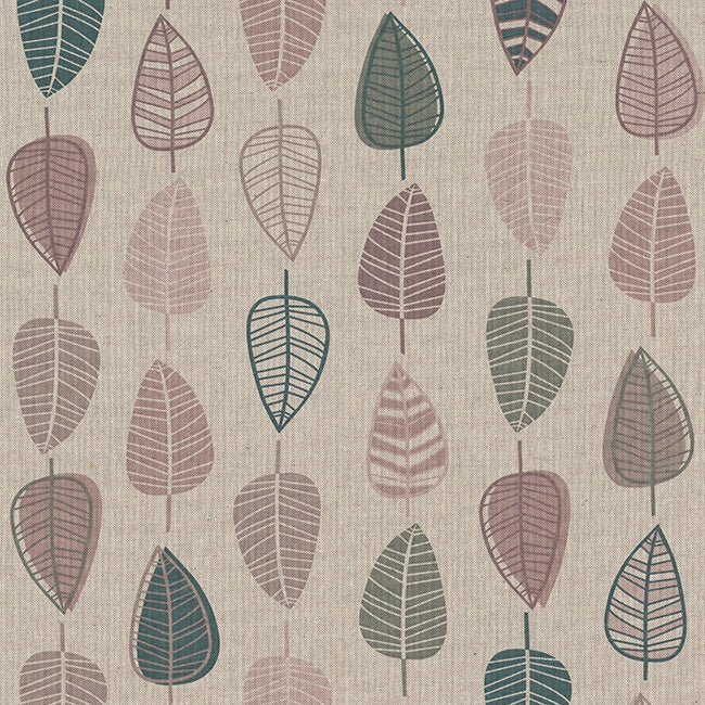 Linnenlook scandi retro leaf