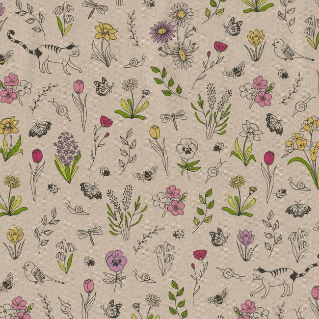Linnenlook spring doodle time