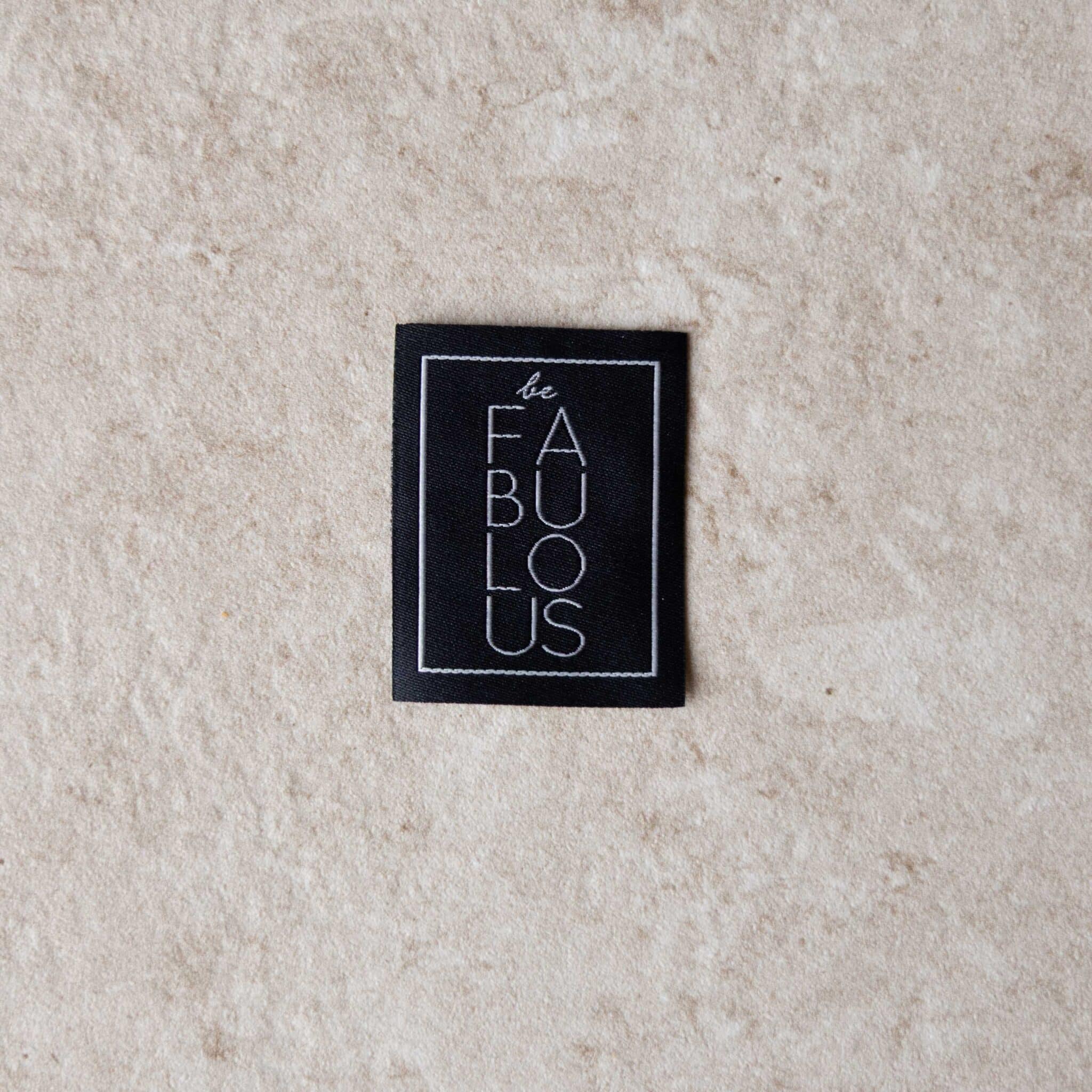 Loop&amp;Label - Be fabulous - XXL label