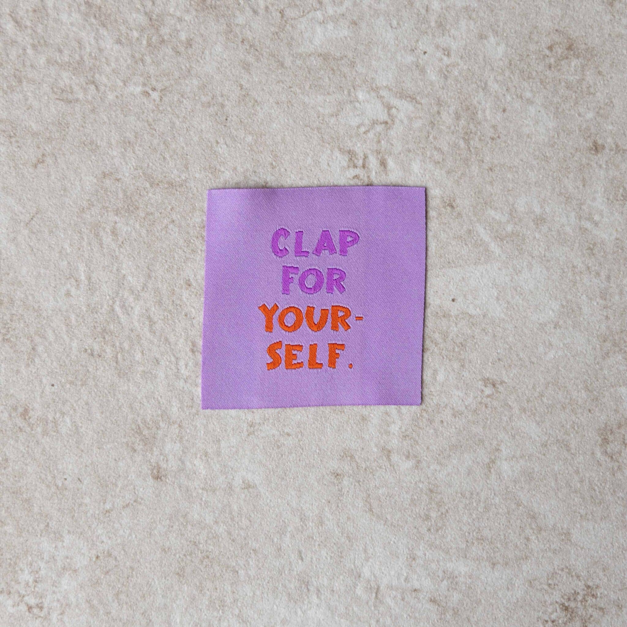 Loop&amp;Label - Clap for yourself - XXL label