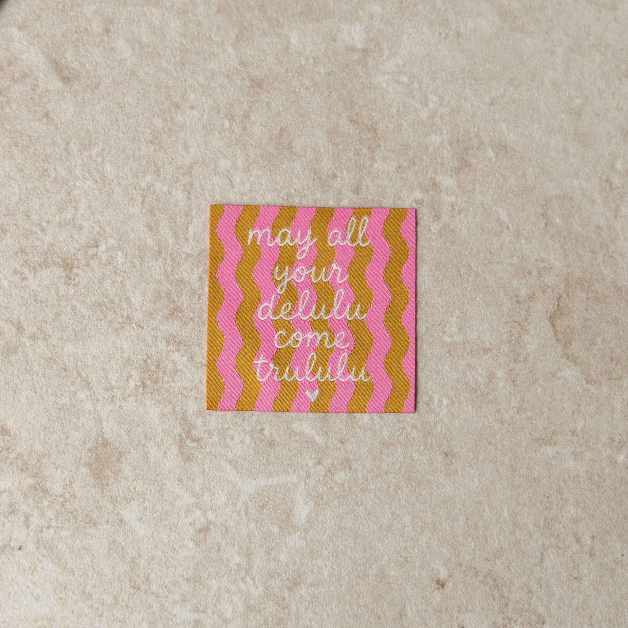 Loop&amp;Label - Delulu roze/bruin - XXL label