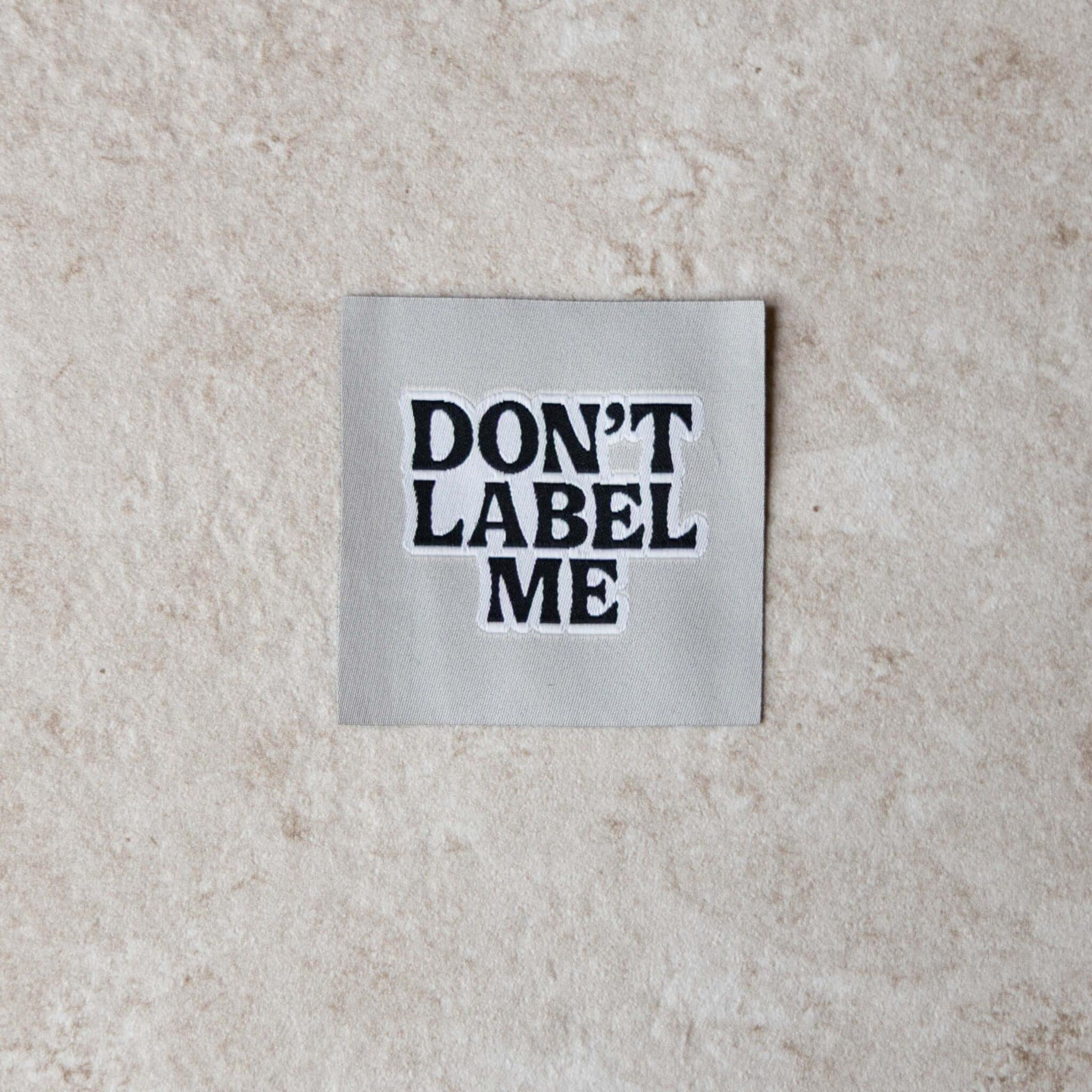 Loop&amp;Label - Don't label me - XXL label